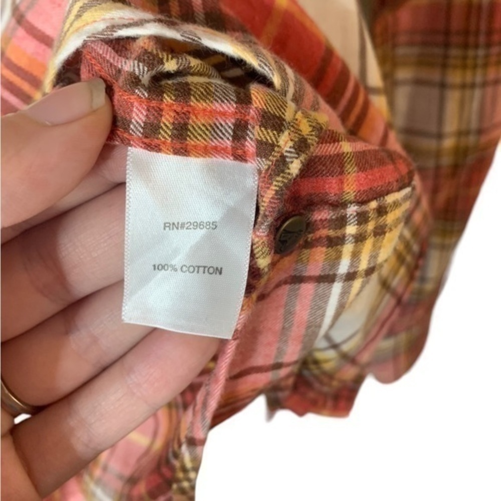 Pendleton Button Down Long Sleeve Flannel Shirt S… - image 4